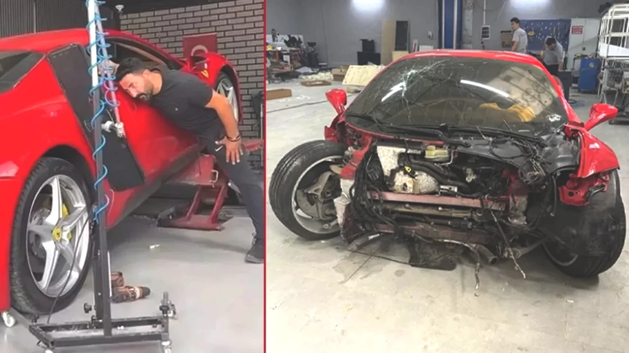 Ferrari Test Sürüşünde İflas Etti! O Talihsiz Usta, Hurdayı Futbolcuya Kaptırdı!